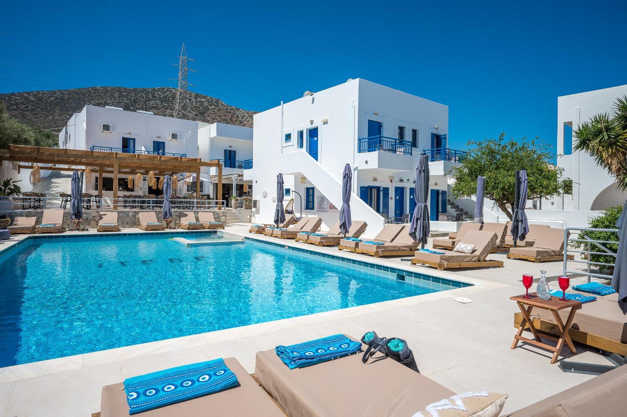 Cretan Seaside Boutique Hotel 헐소니소스 외부 사진