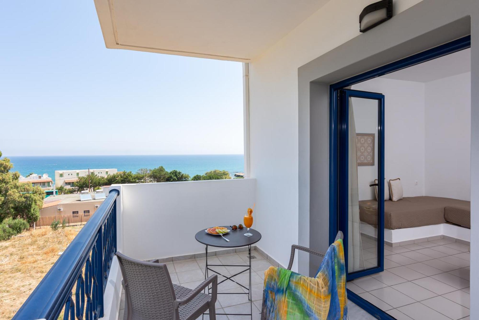 Cretan Seaside Boutique Hotel 헐소니소스 객실 사진